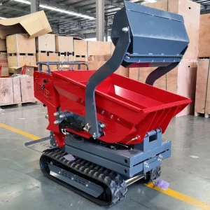 OEM EURO 5 CE Diesel Tracked Dumper Mini Dumper Hydraulic Crawler Carrier for Construction Mining Factory Direct Price