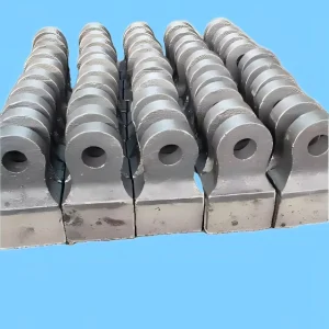 OEM Factory Hammer Head for Sand Making Machine Spare Parts High manganese Steel Casting New Condition for Ore Mining