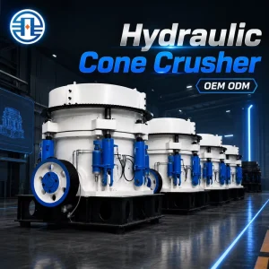 OEM Hard Rock Iron Ore Secondary Tertiary Crushing Stationary Plant Multi-Cylinder Hydraulic Cone Crusher