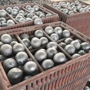 OEM Mining Machinery Spare Parts Grinding Balls Fixed Jaw Crusher Plate Grinding Media