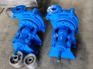 OEM Mining Slurry Pump Heavy Duty Rubber Lined Centrifugal Pump for Mineral Processing Equipment