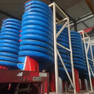 OEM ODM High Capacity Spirals Coal Separator for Coarse Coal Reject Rejection and Clean Coal Recovery