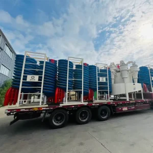 OEM ODM High Wash Water Efficiency Coal Spirals Separator for Reduced Fresh Water Consumption in Coal Cleaning