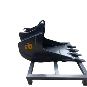 OEM S30 S40 S45 Quick Hitch Coupler Narrow Trenching Bucket With Standard Ear Plate Excavator Attachment for Mud Ditch Digging