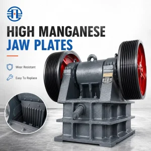 OEM Stone Crushing Mill Jaw Crusher Machine for Rock Ore Granite Quarry Mining Processing Production Plant Equipment