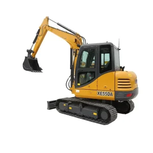 Official XE55DA Mini Crawler Excavator 5.5 Ton Chinese New Small Farm Digger Price
