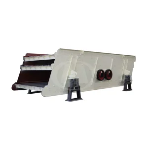 Ore Mining Sand Vibrating Screen Sieve Machine with Gearbox and Motor High Capacity Circular Design