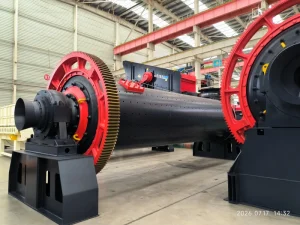 Ore Processing Equipment Ball Mill with AC Motor 2-5t/h Capacity 1 Year Warranty Henan Origin