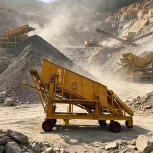 Ore Screening Equipment with a Production Capacity of 200 Tons Per Hour Customizable Vibrating Screening Machine