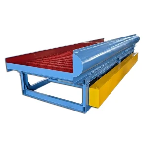 Ore Washing Beneficiation Machine Vibrating Sluice Box Motor Driven High Productivity 20-25 Tph for Chromite Placer Gold Mining