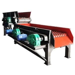 Ore and Mud Separator Pebble Mineral and Soil Screening Machine Multi-stage Linkage Roller Screen