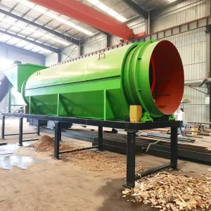 Organic Fertilizer Shaftless Drum Screen Efficient Compost Screening Equipment for Soil Improvement Agriculture Use