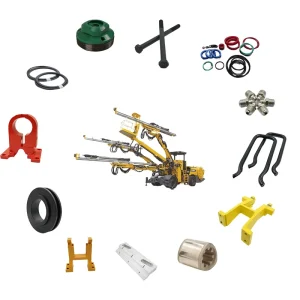 Original Equipment Components Genuine Spare Parts for Mining Machines Carbon Steel Jumbo Forged Processing Underground Drilling