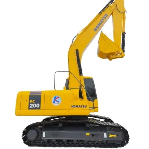 Original Japan Used Komatsu PC200-7 Excavator Low Hours Good Condition 20 Ton Crawler Digger for Sale