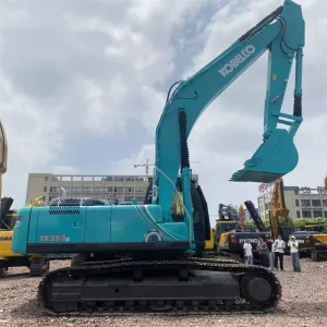 Original Kobelco SK350 Used Excavators Second Hand Heavy Mining Crawler Diggers