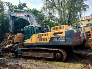 Original Volvo EC480D 48 Ton Crawler Excavator with D13 Engine for Andes Mining Africa South America