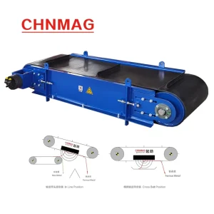 Overband Magnetic Separator QJRCY L Conveyor Width 1000mm
