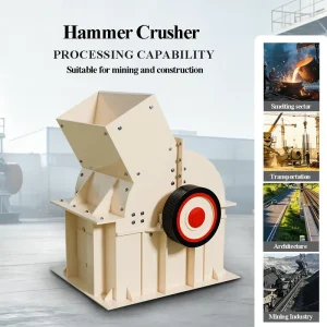PC Series Hammer Crusher Complete Set Stone Crusher Line for Limestone Rock Crushing Machine Ore Stone Quarry Mining Site