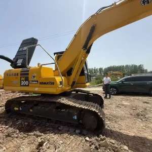 PC200 8 Hydraulic Crawler Excavator Heavy Duty Construction Equipment for Mining Earthmoving Road Foundation Work