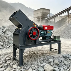 PC300*200 Industrial Crushing Equipment Small Hammer Crusher Machine Hammer Crusher