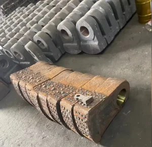PCZ 0808 Crusher Hammer Wear Parts with Batch Controlled Quality for Mining Plants