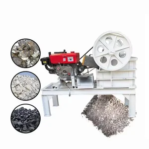 PE 400*600 Heavy Duty Jaw Crusher Machine AC Motor Gear Primary Coarse Crusher for Hard Rock Granite Basalt Aggregate Production