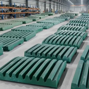 PE 400×600 Crusher Wear Parts High Manganese Jaw Die for Quarrying