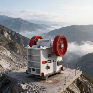 PE 400×600 Stationary Jaw Crusher 30kw AC Motor PLC Controlled Energy Saving for Gold Mining & Construction Waste