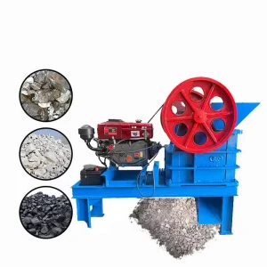 PE Jaw Crusher Machine Primary Crusher for Stone Gravel and Ore Crushing in Mining Construction