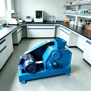 PE100*60 Laboratory Jaw Crusher 0.5TPH Mini Rock Crusher for Ore Stone Rock Sample Test Preparation Processing