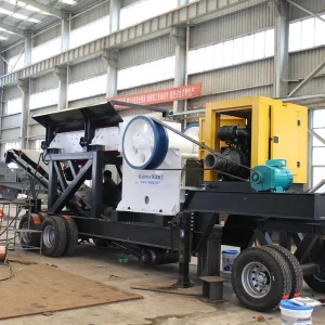 PE150x250 Portable Mobile Tyre Crusher Small Mobile Stone Crusher Mini Mobile Crusher