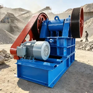 PE400*600 Jaw Crusher Primary Rock Crushing Machine for Hard Rock Gold Mineral Processing Plant