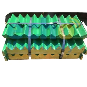 PE400*600 Jaw Crusher Wear Parts Tooh Plates for Quarry Crushing Plant