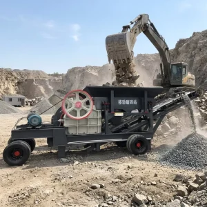 PE500x750 Jaw Crusher for Crushing Ore Rock Sample Stone Crusher Machine Crushing Production Line Vehicle-mounted Crusher
