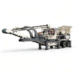 PE600*900 High Mobility Max.180t h Tire Type Mobile Jaw Crusher for Remote Mine Site and Urban Demolition Project