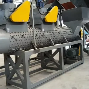 PET Flat Bottle Separator for Plastic Recycling Line Low Blade Clearance Label Remover