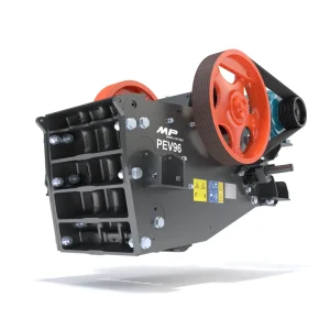 PEV96 PE Jaw Crusher 90KW Motor 120 455 TPH Primary Hard Rock Stone Crushing Machine For Mining Quarry
