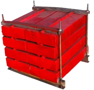 PF1214 Chromium Cr26 Impact Crusher Blow Bars Customizable Casting Service Available Mining Machine Parts 43kg