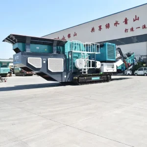 PF1315 Crawler Type Mobile Impact Crusher Station Portable Rock Stone Crushing Machine