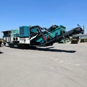 PF1315 Tracked Mobile Impact Crusher Plant High Output Construction Waste Recycling Stone Crushing Equipment