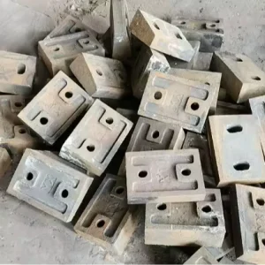 PFW1214 Impact Plate Crusher Liner Plate Replacement Wear Parts for Limestone Crushing