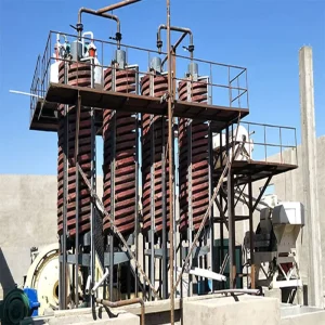 PLC & Motor Spiral Separator for Chromite and Coal Washing Plants with 0.15-10t/h Capacity