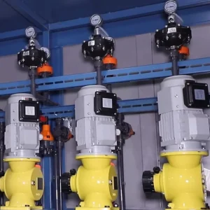 PLC controlled High Efficiency Automatic Dosing Machine for Flotation Mining Operations Electric Diaphragm Pump Fully Enclosed