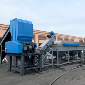 PP Waste Woven Bag Complete Washing and Recycling Line Include Crushing Cleaning Dewatering Drying System