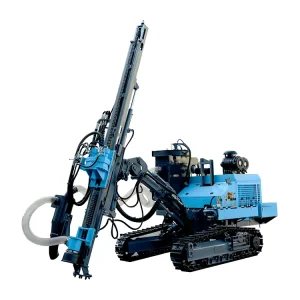 PR712HF Crawler DTH Drilling Rig Deep Hole Drilling Machine 70kw Heavy Duty Mining Drilling Rig