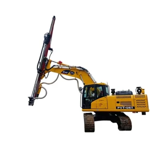PVT-DS7 Diesel-Powered CUMMINS Engine Mining Drilling Rig Machine 115-140mm Diameter for Quarry Hard Rock Blasting Hole