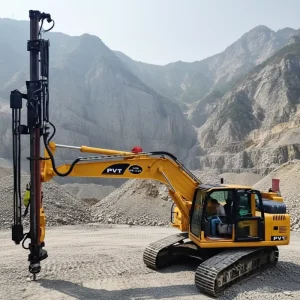 PVT DS8 Diesel Core Drilling Rig with Cummins Engine for Surface Quarry and Hard Rock Mining Max 40m Drilling Depth