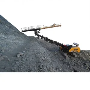 PVT Gold Mining Drill Rig CUMMINS Engine 90-140mm Diameter 30-40m Depth for Small Mines Surface Prospecting Excavator Mobility