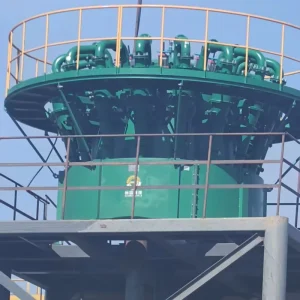 Patented Flat-Bottomed Cyclone FX660 Hydrocyclone Cluster Carbon Steel Mineral Separator Ceramic/Rubber