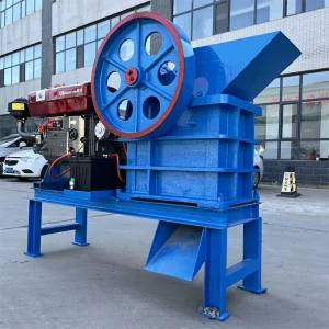 Pe250x400 Electric Jaw Crusher Machine Small Stone Crusher 10×16 Motor Engine Bearing Direct Manufacturer